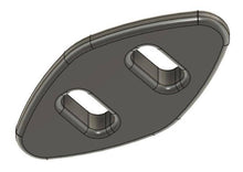 Load image into Gallery viewer, Zoo Med Reptibreeze/ Reptizoo or other Screen Reptile Cage Zip Tie Support and Block Off Plate
